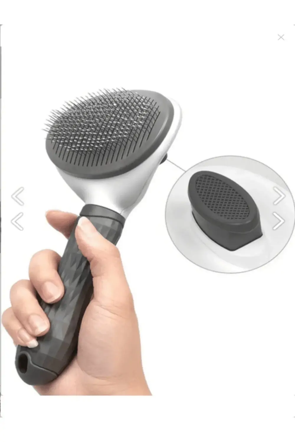 Kedi Tarağı Pet Tarağı Otomatik Temizlenen Tuşlu Evcil Hayvan Fır