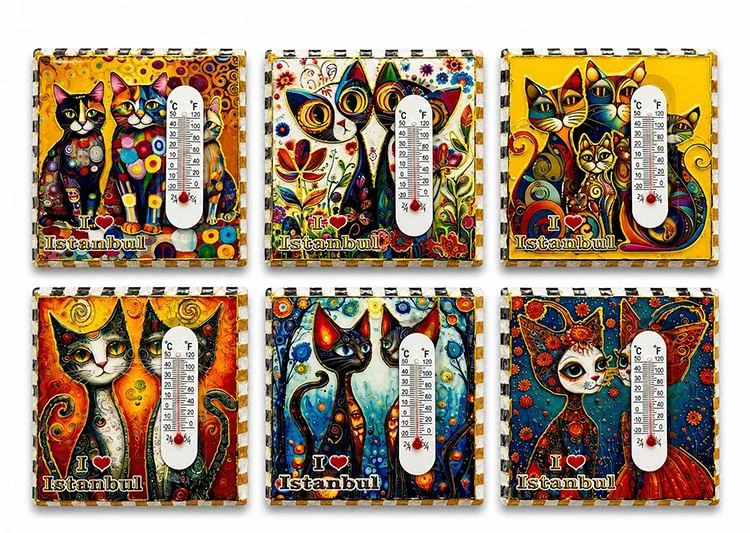 Kedi Tasarımı İstanbul Temalı Buzdolapı Magnetı Alk5406 - Şık Ev Aksesuarı Fiyatı, Yorumları ve Özellikleri