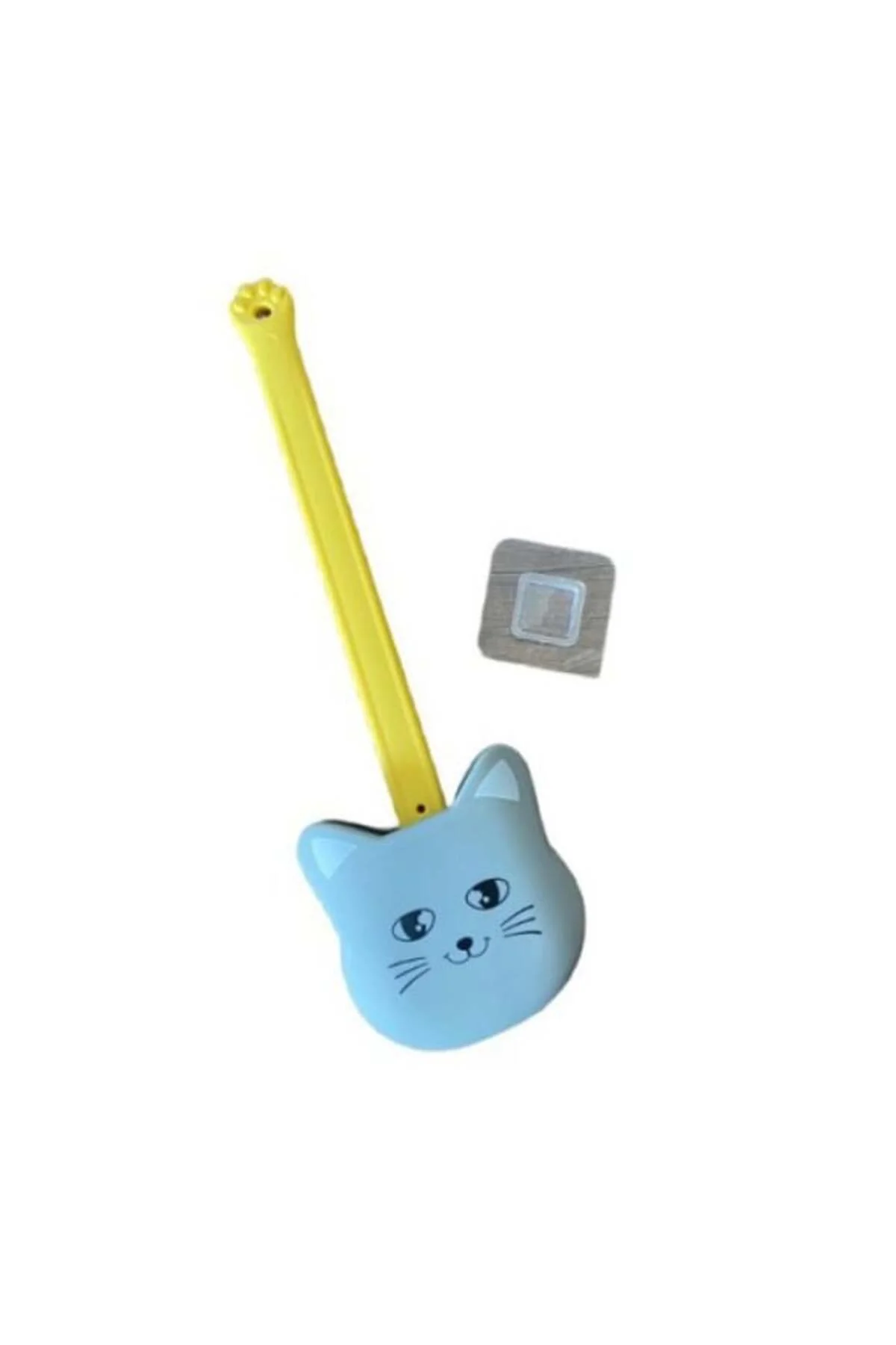 Kedi Tasarımlı Ergonomik Tuvalet Fırçası