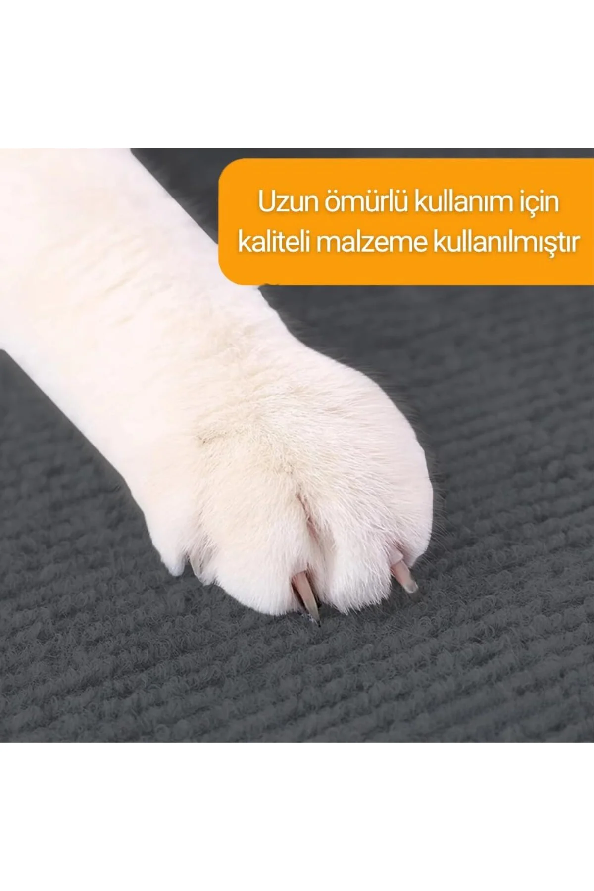 Kedi Tırmalama Halısı Yapışkanlı Her Yüzeye Uygulanabilir Kesileb