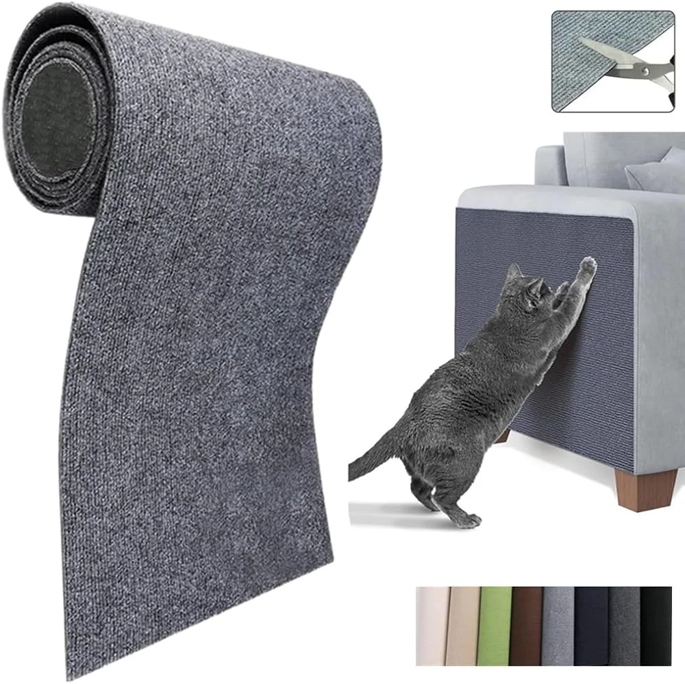 Kedi Tırmalama Halısı 30x98 cm – Koltuk Duvar Yer Kullanımlı Yapı