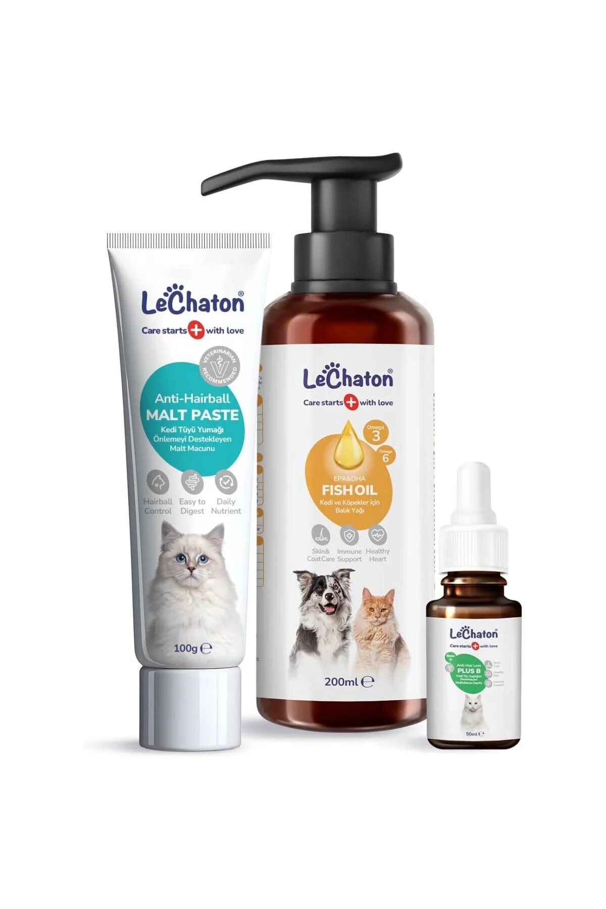 Kedi Tüy Döküm Dökülmesi Önleyici Engelleyici Tüy Sağlığı Destekl