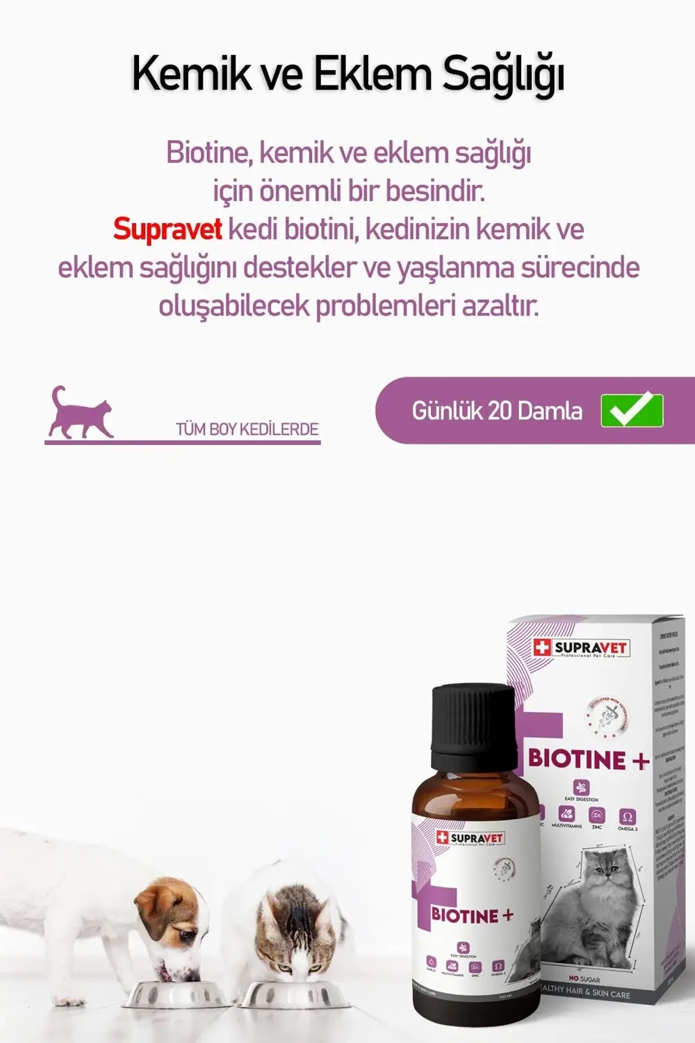 Supravet Kedi Tüy Döküm Önleyici Malt Macunu 100 Gr Biotine Tüy Dökülmesi
