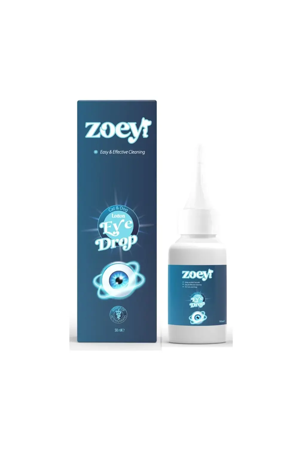 KEDİ VE KÖPEK GÖZ TEMİZLEME SUYU (ZOEY EYE DROP)