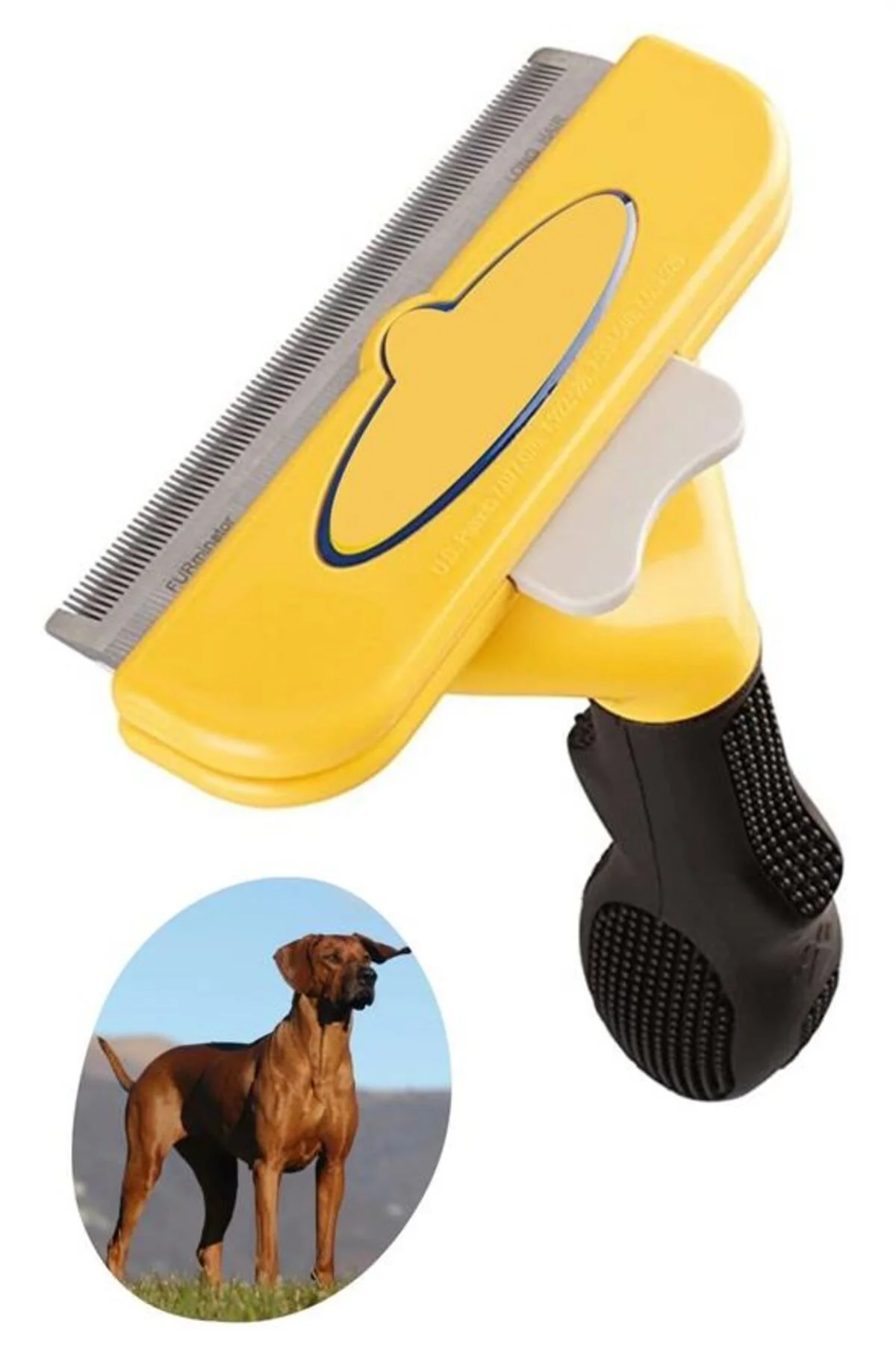 Kedi ve Köpekler İçin Kısa Tüylü Köpek Tarağı Tüy Toplayıcı Tarak