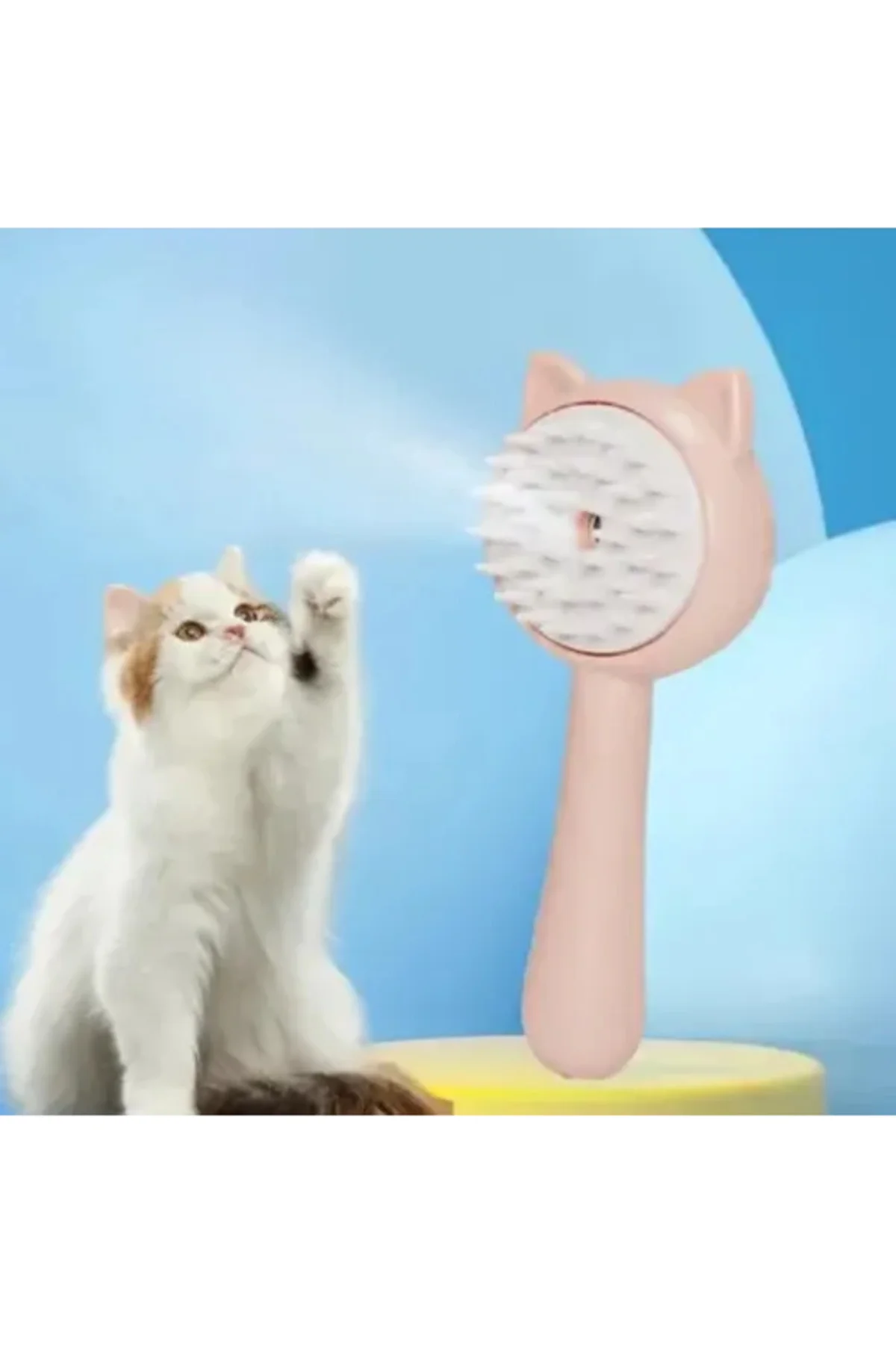 Kedi ve Köpekler İçin Buharlı Masaj Tarağı