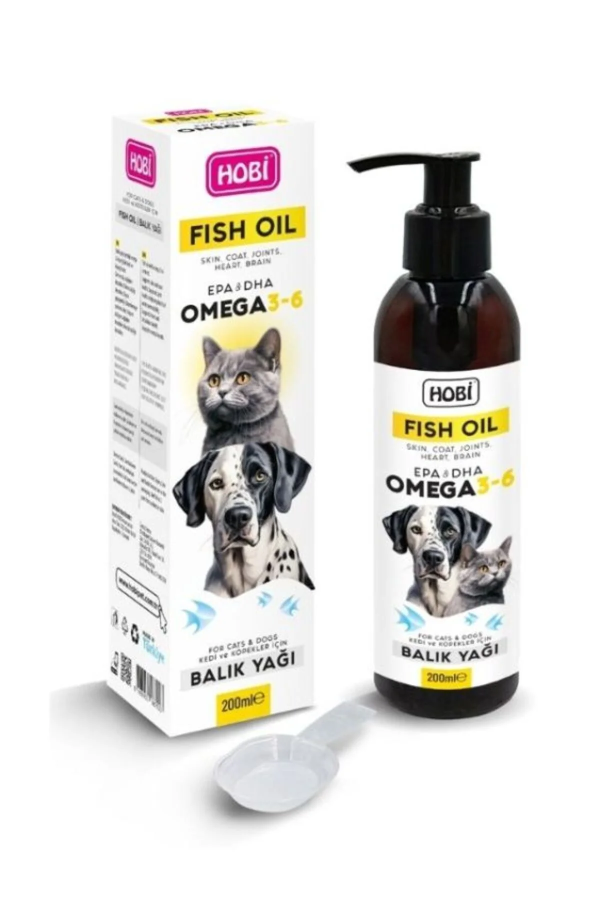 Kedi ve Köpekler İçin Omega 3-6 Balık Yağı 200 ML | Deri ve Tüy Bakım Desteği - Görsel 2