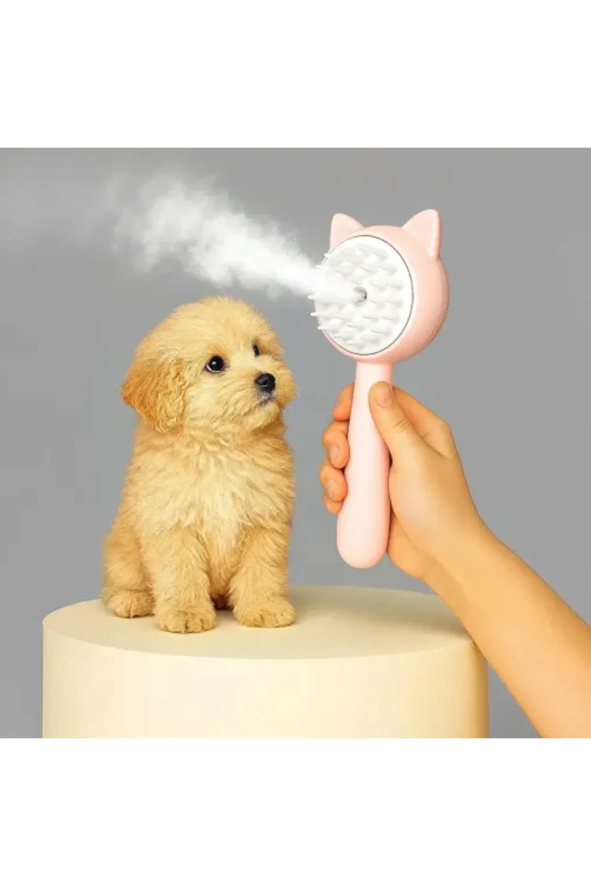 Kedi ve Köpekler İçin Buharlı Masaj Fırçası