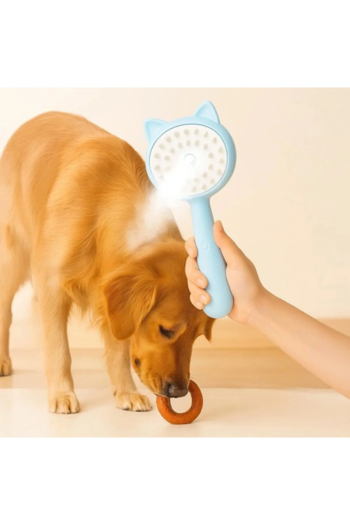 Kedi ve Köpekler İçin Buharlı Masaj Fırçası