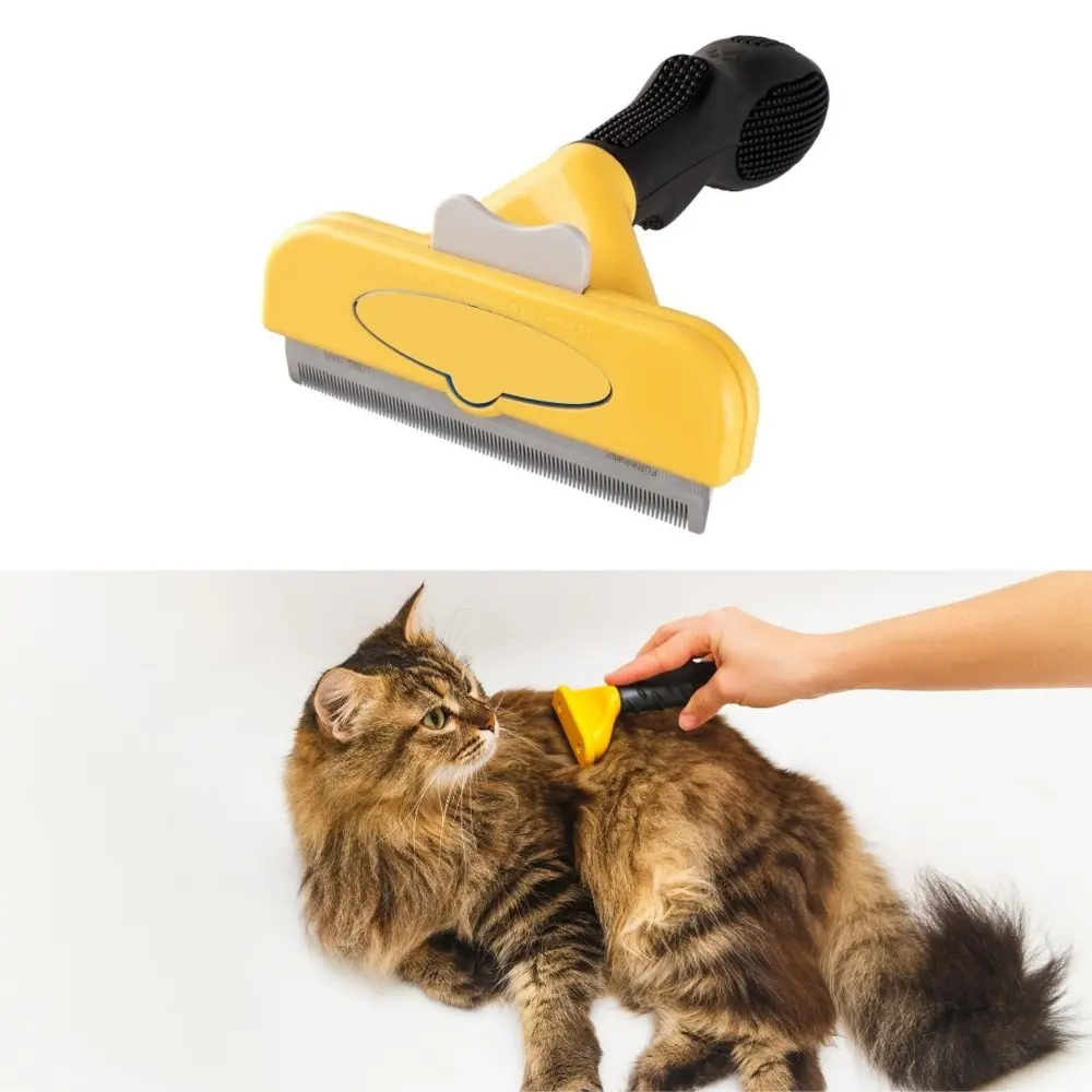 Kedi ve Köpekler İçin Kısa Tüylü Köpek Tarağı Tüy Toplayıcı Tarak