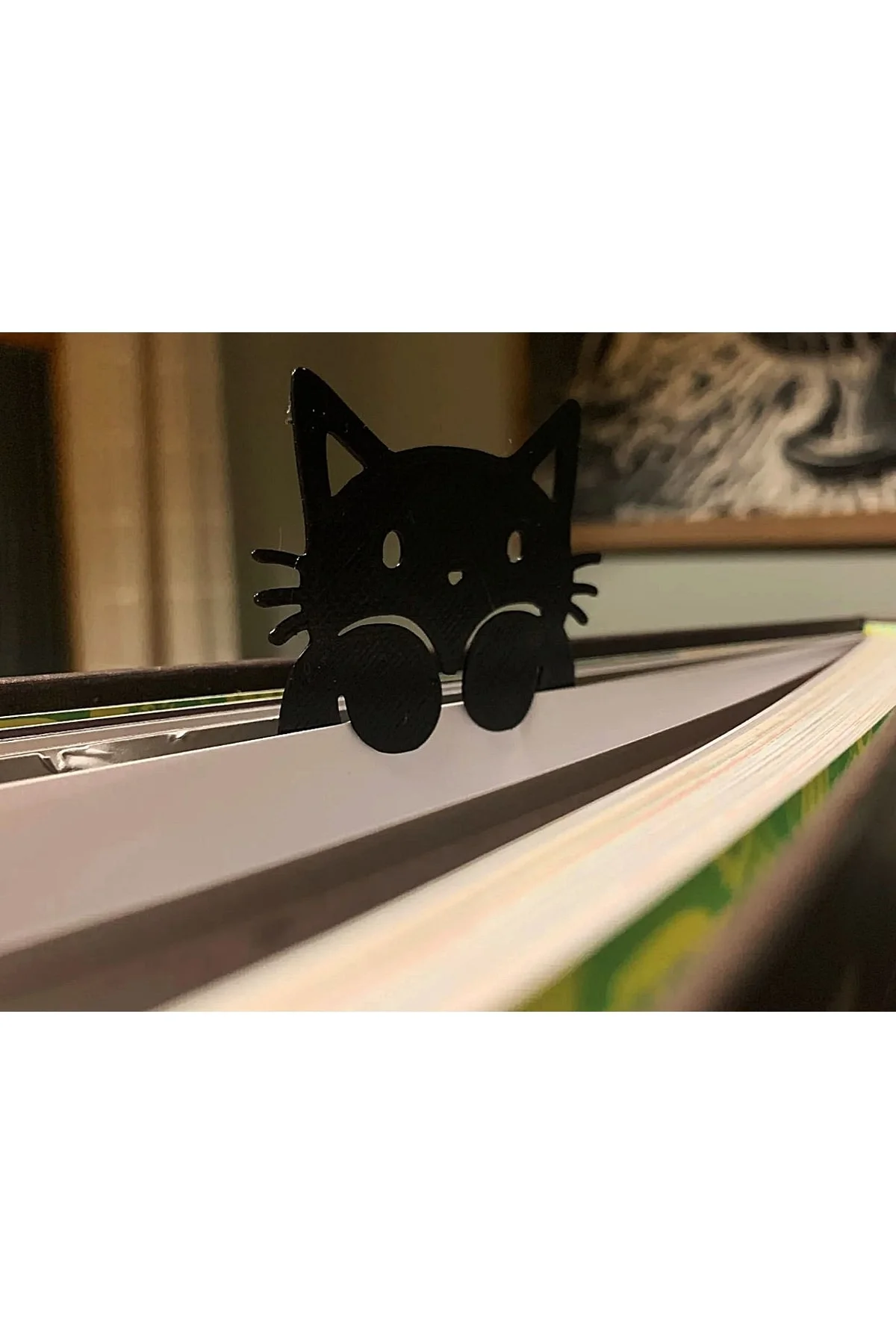 Kedi Yer Tutacağı Kitap Ayracı