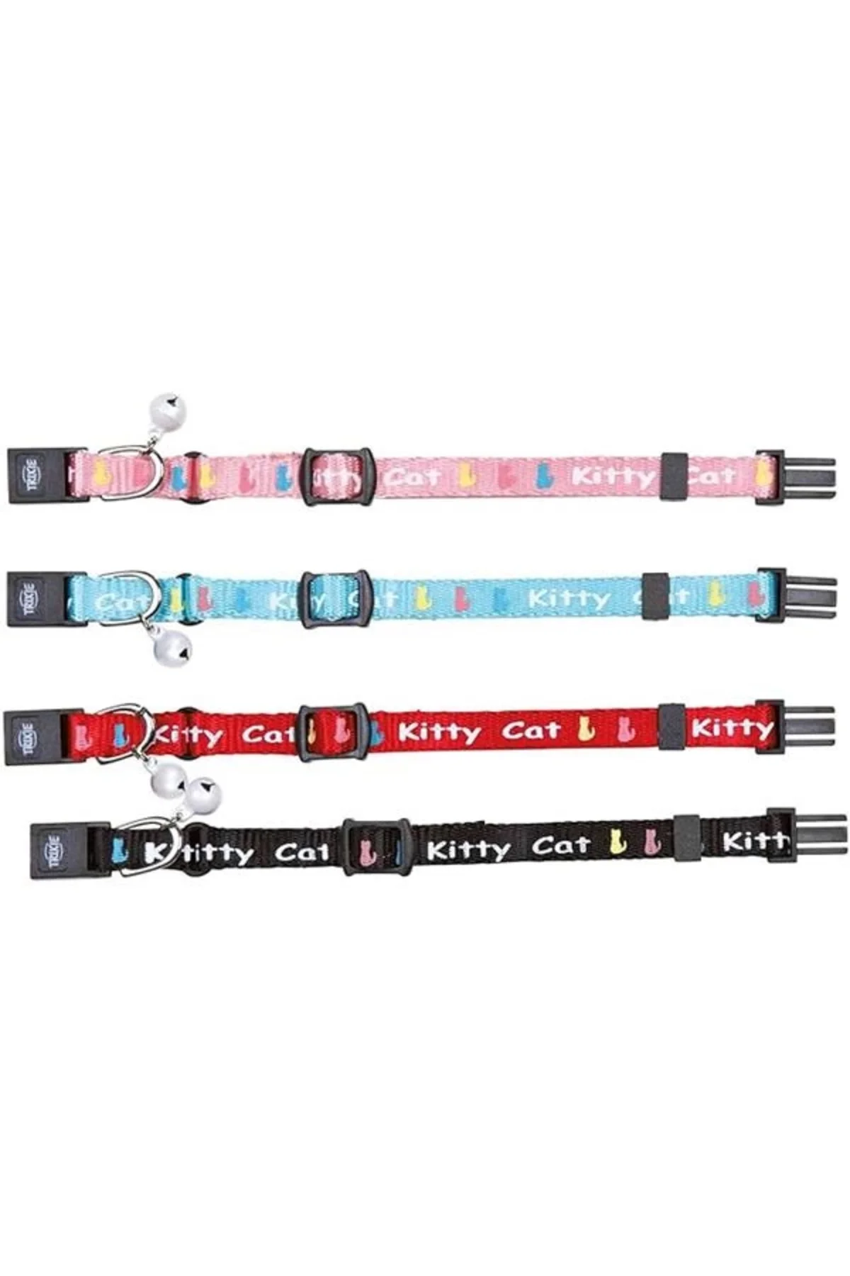 Kedi Zilli Ayarlanabilir Boyun Tasması