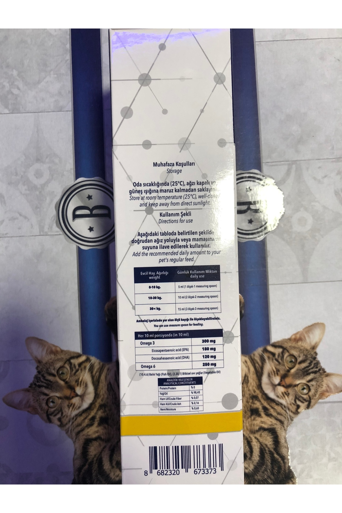 Kediler Için Balık Yağı