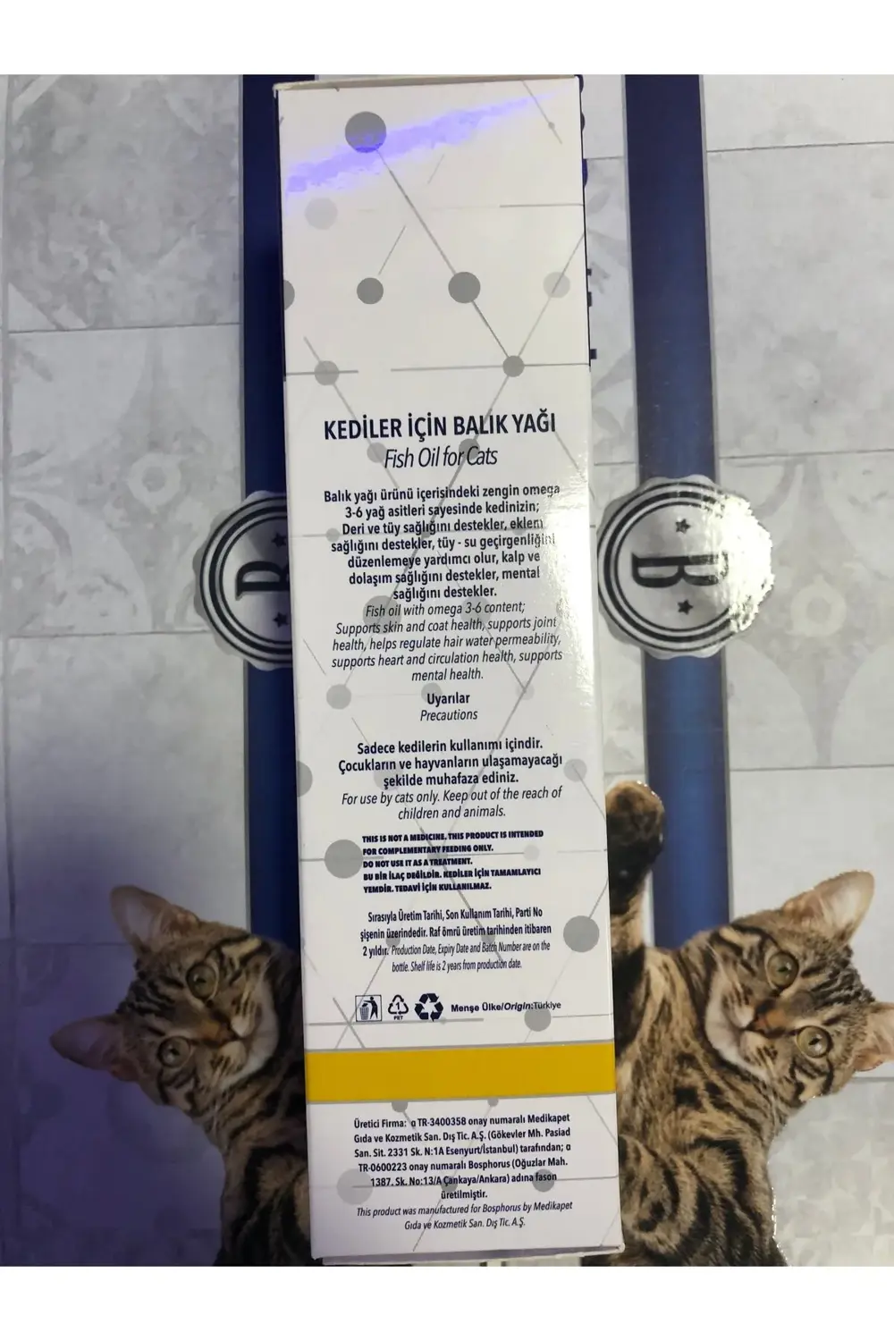 Kediler Için Balık Yağı