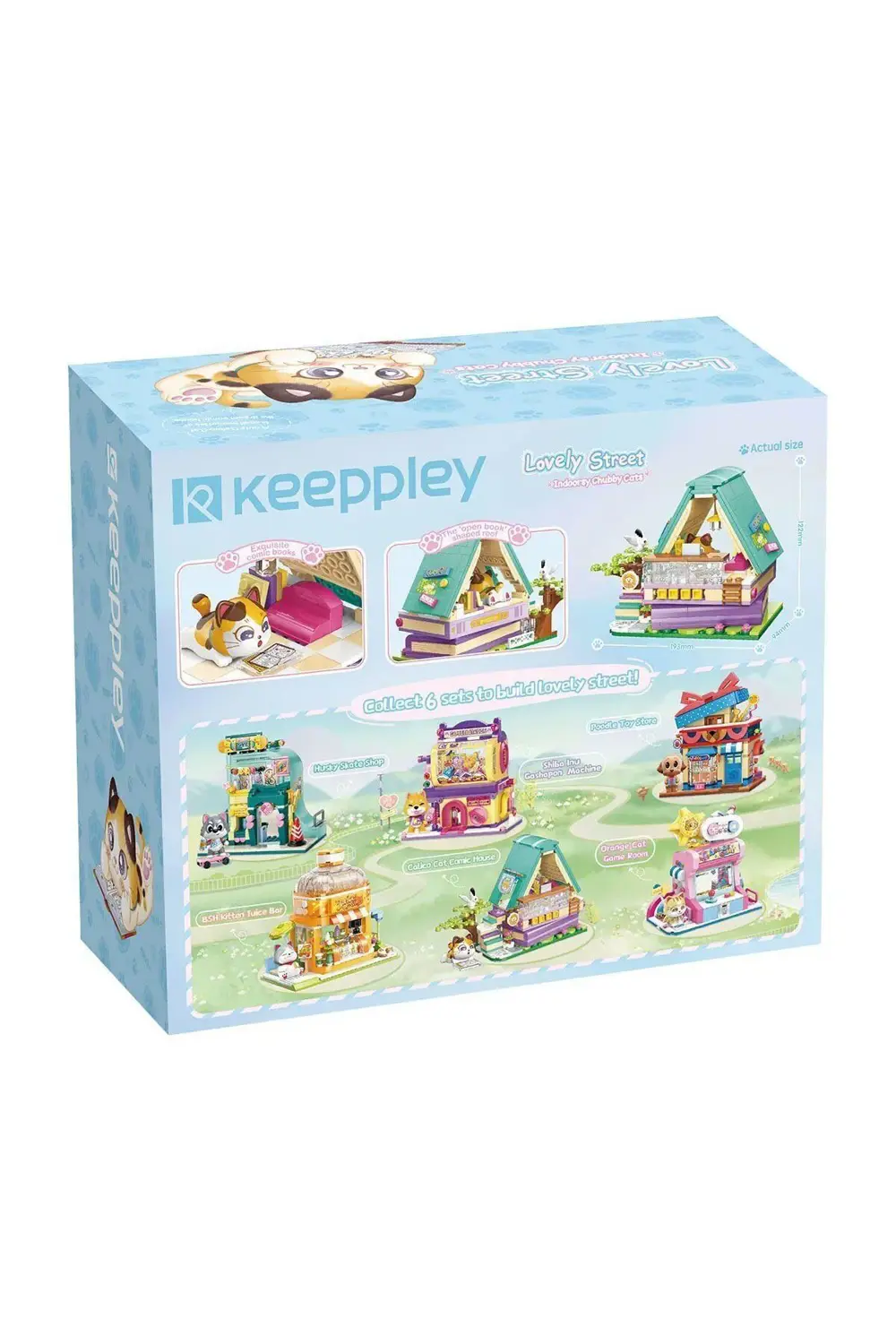 KEEPPLEY ÇİZGİ ROMAN EVİ 324 PARÇA