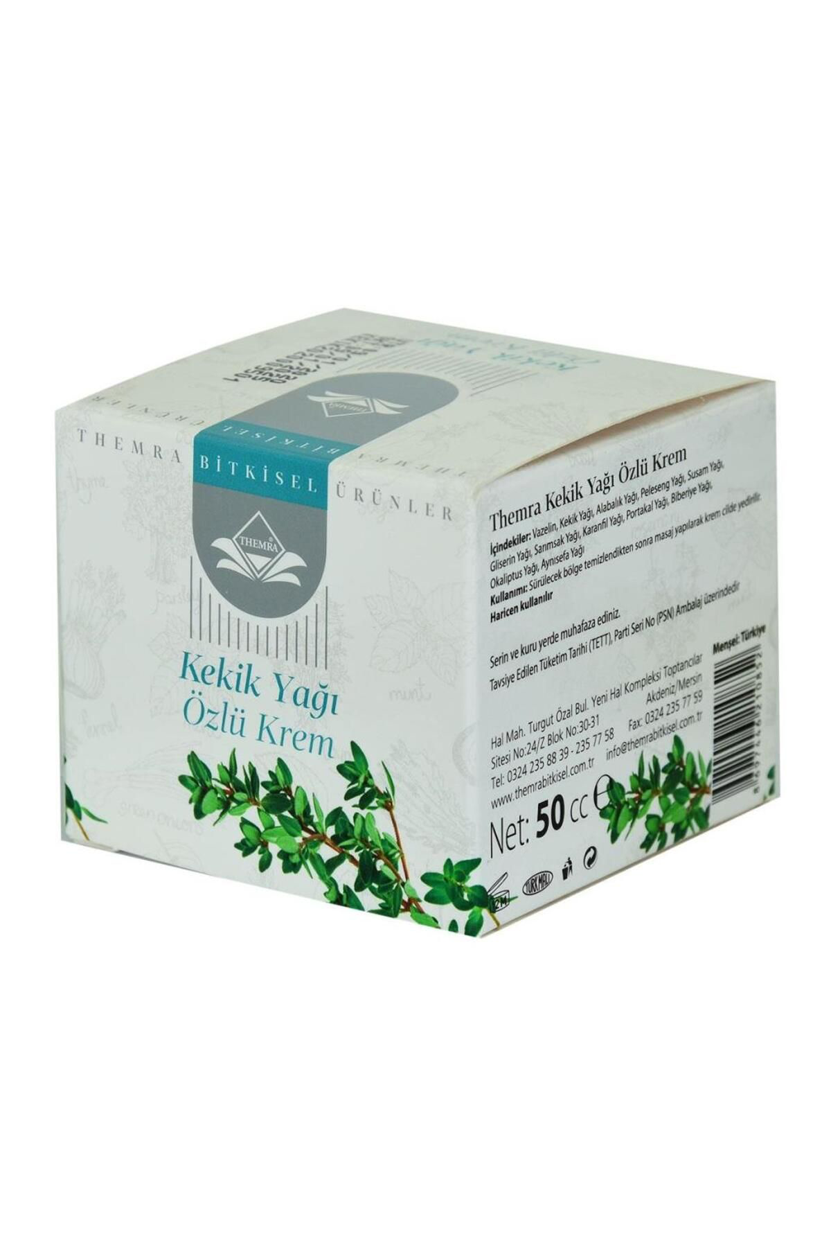 Kekik Alabalık Biberiye Pelesenk Yağı Özlü Kremi 50cc