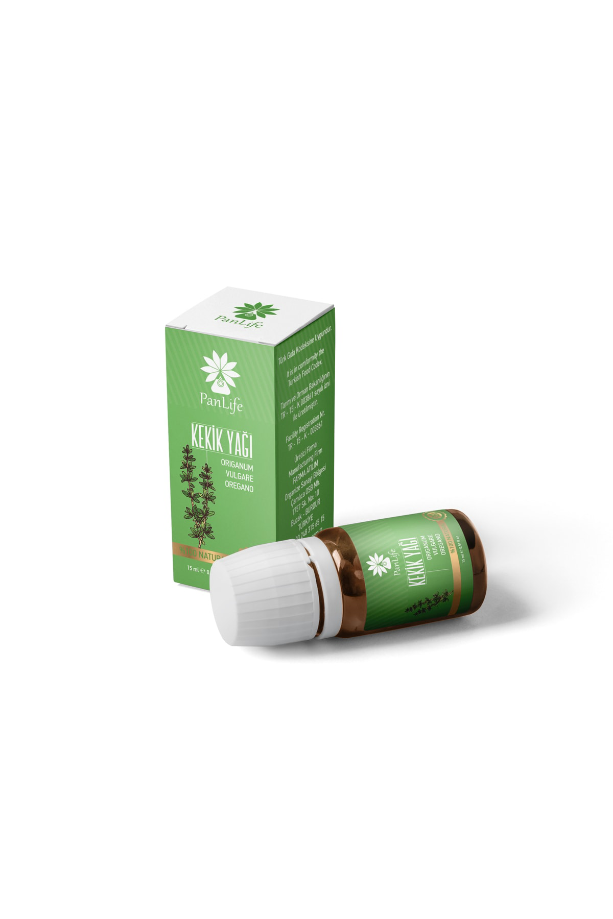 Kekik Yağı 10ml ( % 100 Karışımsız )