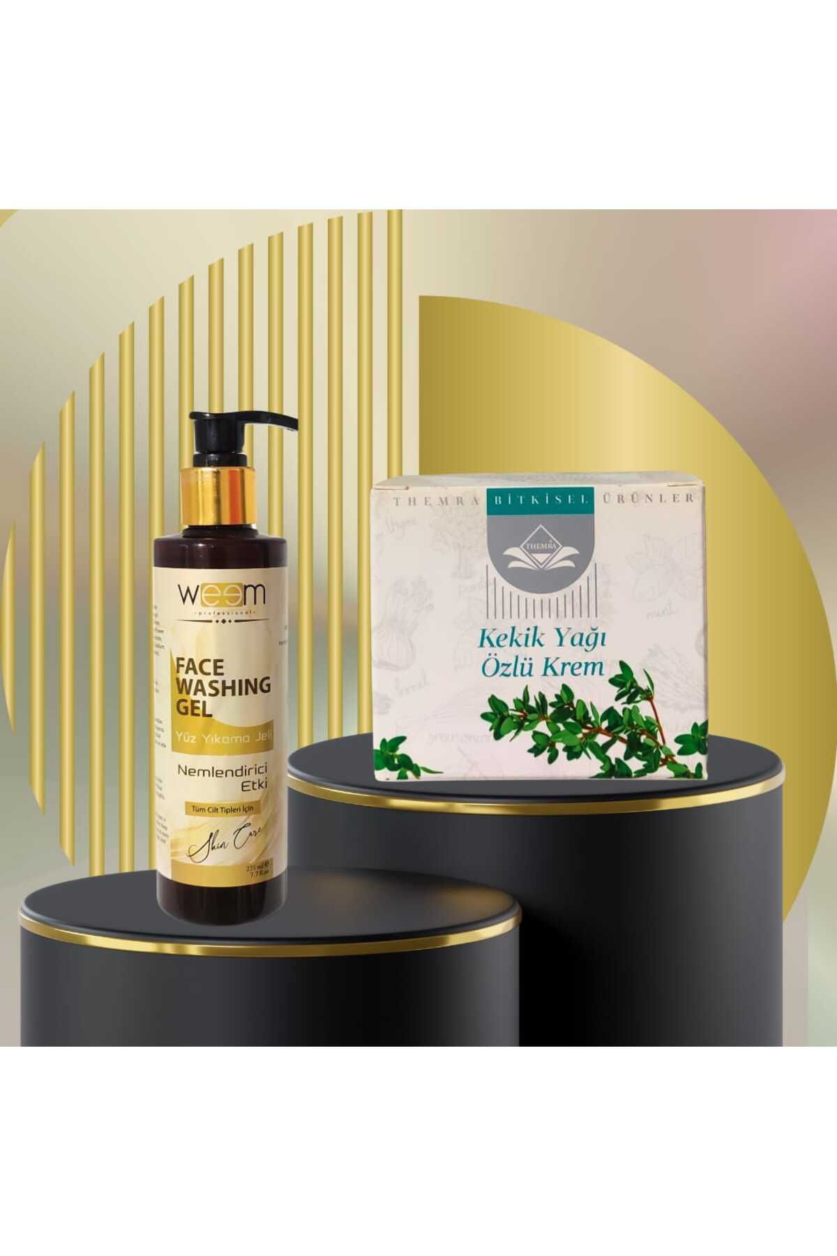 Çare Burada Kekik Yağı Özlü Krem + Yüz Yıkama Jeli 250 Mi