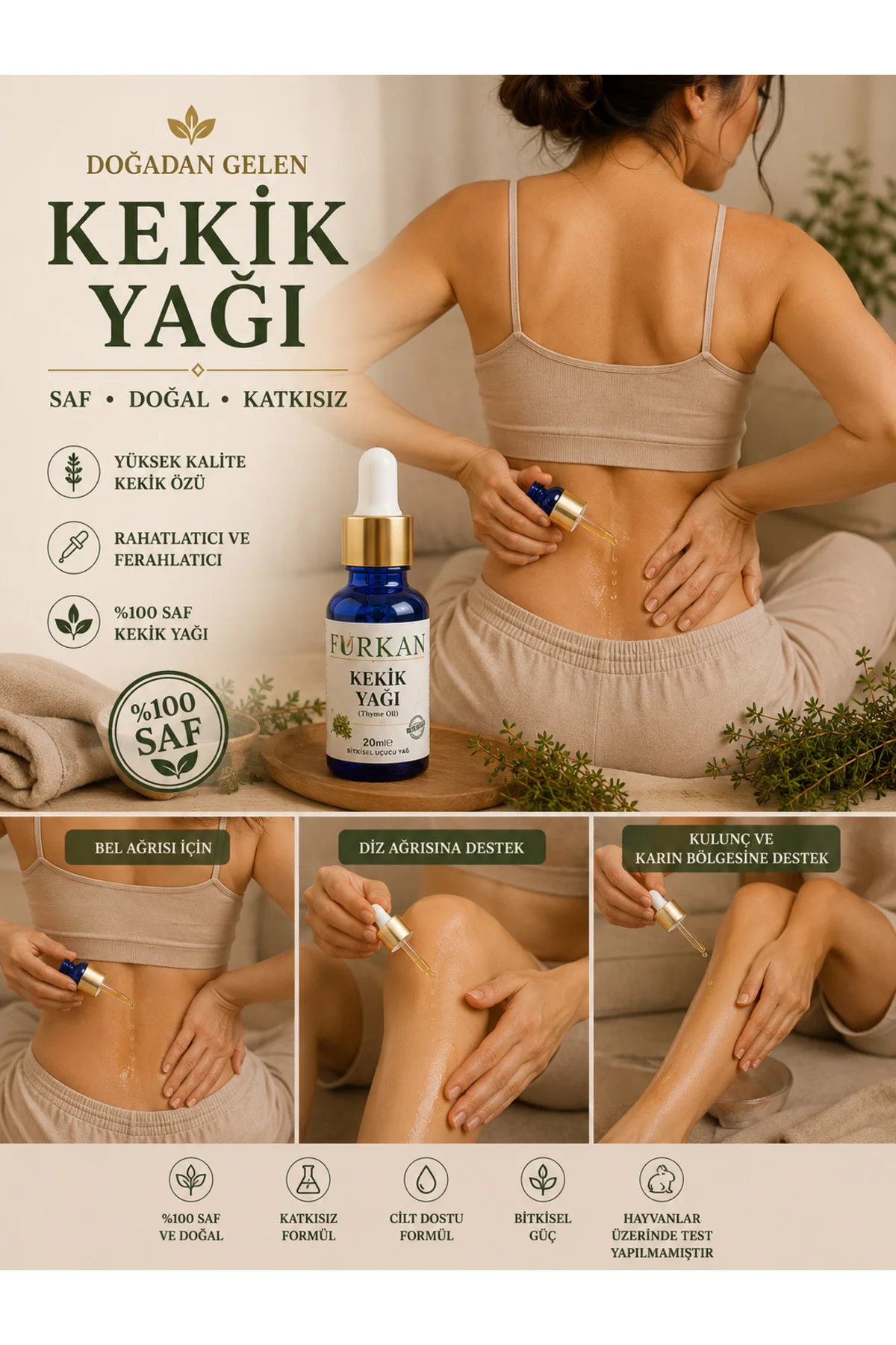 Kekik Yağı (Uçucu) 20ml