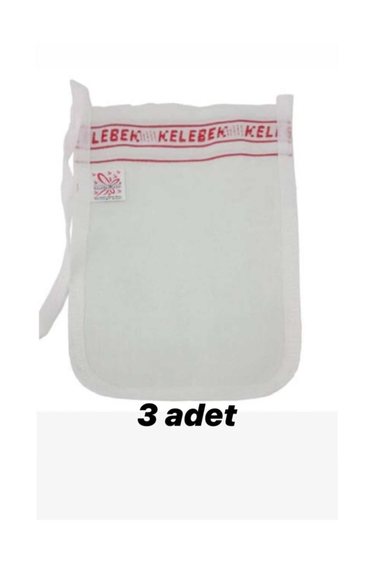 Kelebek Kese Kelebek Kalin Kese 3'Lü Sert Hamam Kese Gelin Kesesi