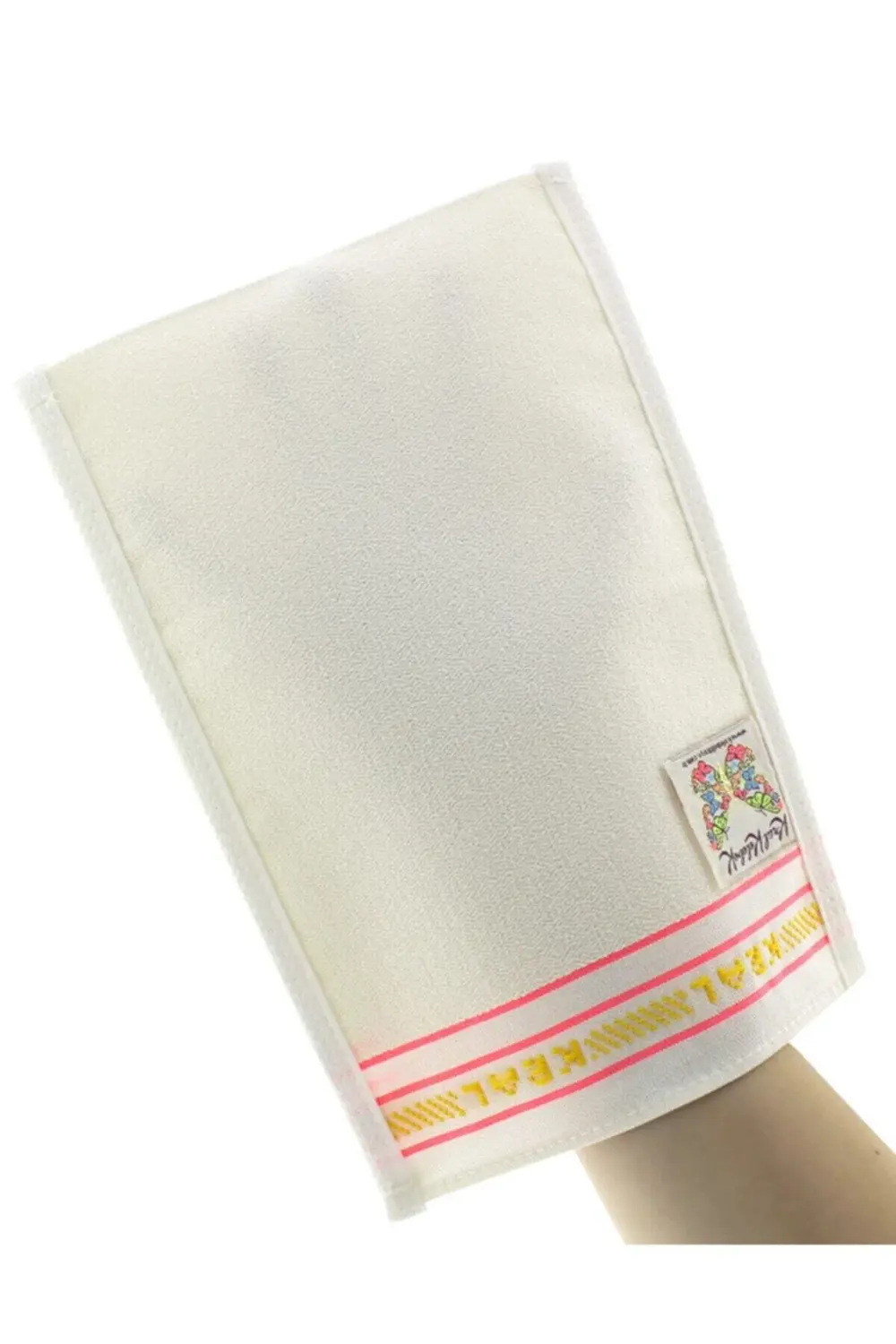 Kelebek Kese Beyaz Kral Kese Süper Kalın Çok Sert Banyo Hamam Kes