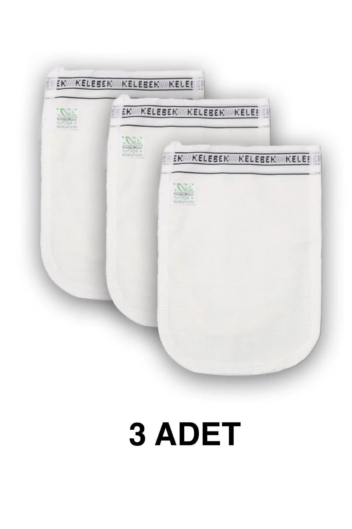Kelebek Kese Hamam Kesesi 3 Adet Kod 162