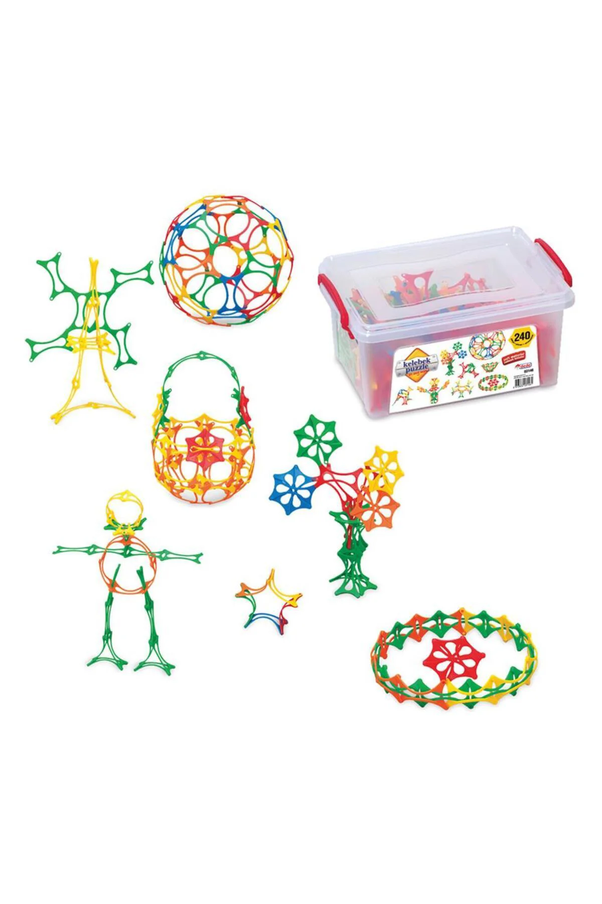 Kelebek Puzzle Küçük Box (240 Parça)