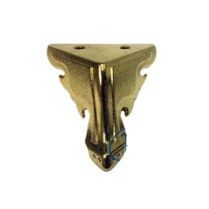 Kelebek Sandık Ayağı, Kutu Ayak 3,5 cm - Sarı, 50 Adet TdrTR