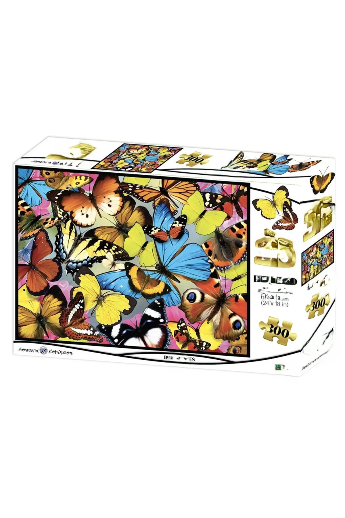 Kelebekler Selfie Puzzle 300 Parça
