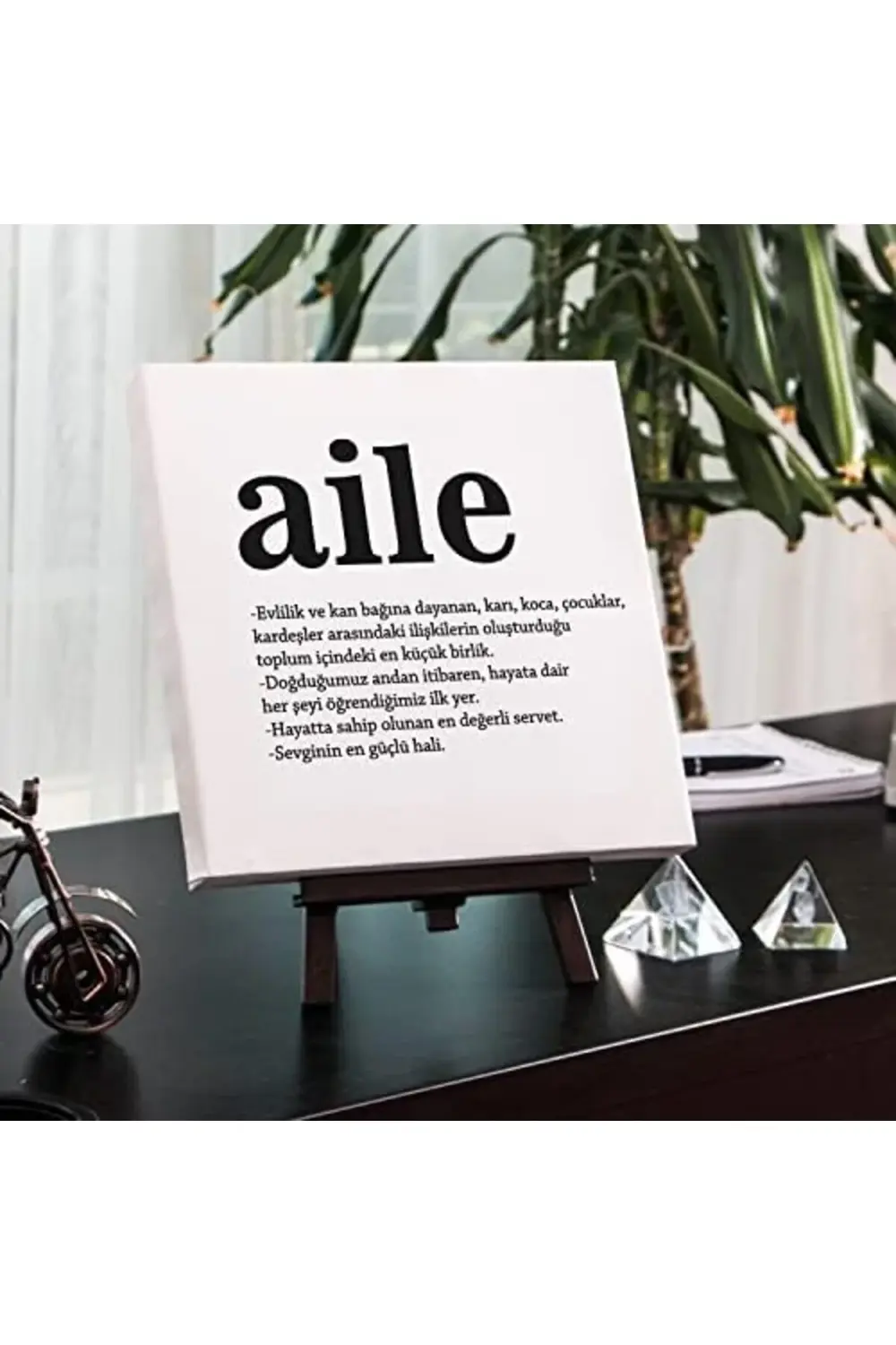 Kelime Anlamlı Kanvas Tablo 890831