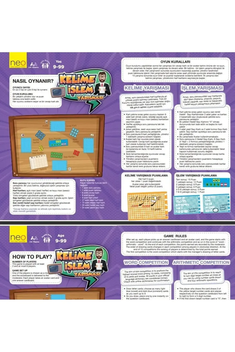 Kelime İşlem Yarışması Aile Oyunu 395519