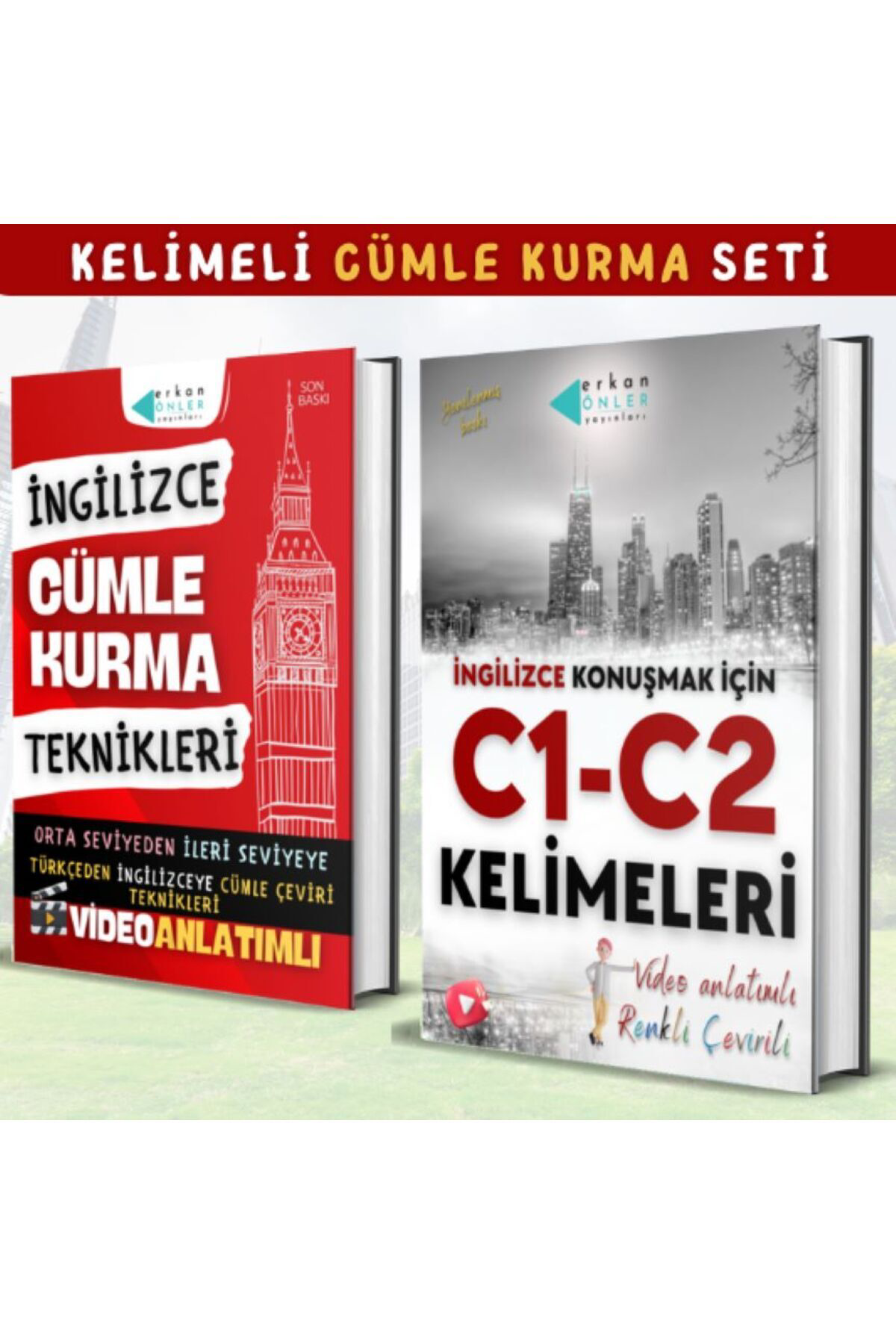 Kelimeli Cümle Kurma Teknikleri (VİDEO DERSLER 2 KİTAP)
