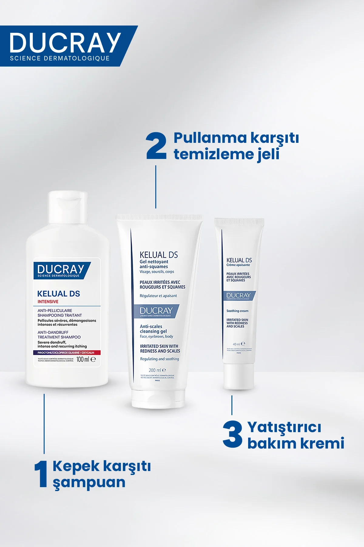 Kelual DS Intensive İnatçı, Yoğun ve Tekrarlayan Kepek Karşıtı Şampuan 100 ml - Görsel 7