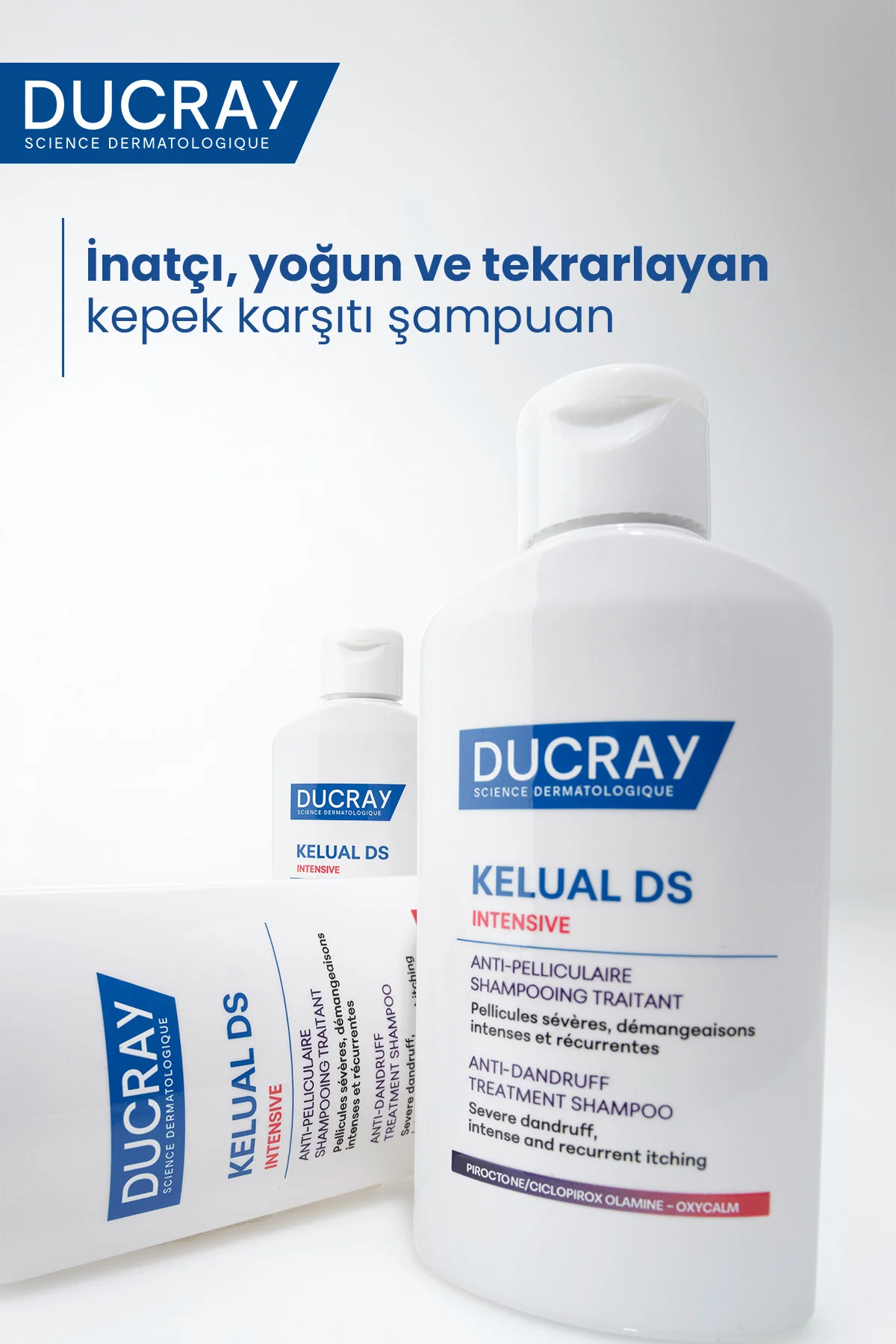 Kelual DS Intensive İnatçı, Yoğun ve Tekrarlayan Kepek Karşıtı Şampuan 100 ml - Görsel 3