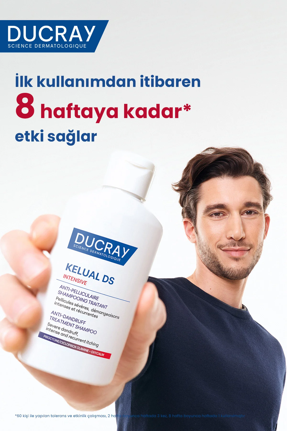 Kelual DS Intensive İnatçı, Yoğun ve Tekrarlayan Kepek Karşıtı Şampuan 100 ml - Görsel 4