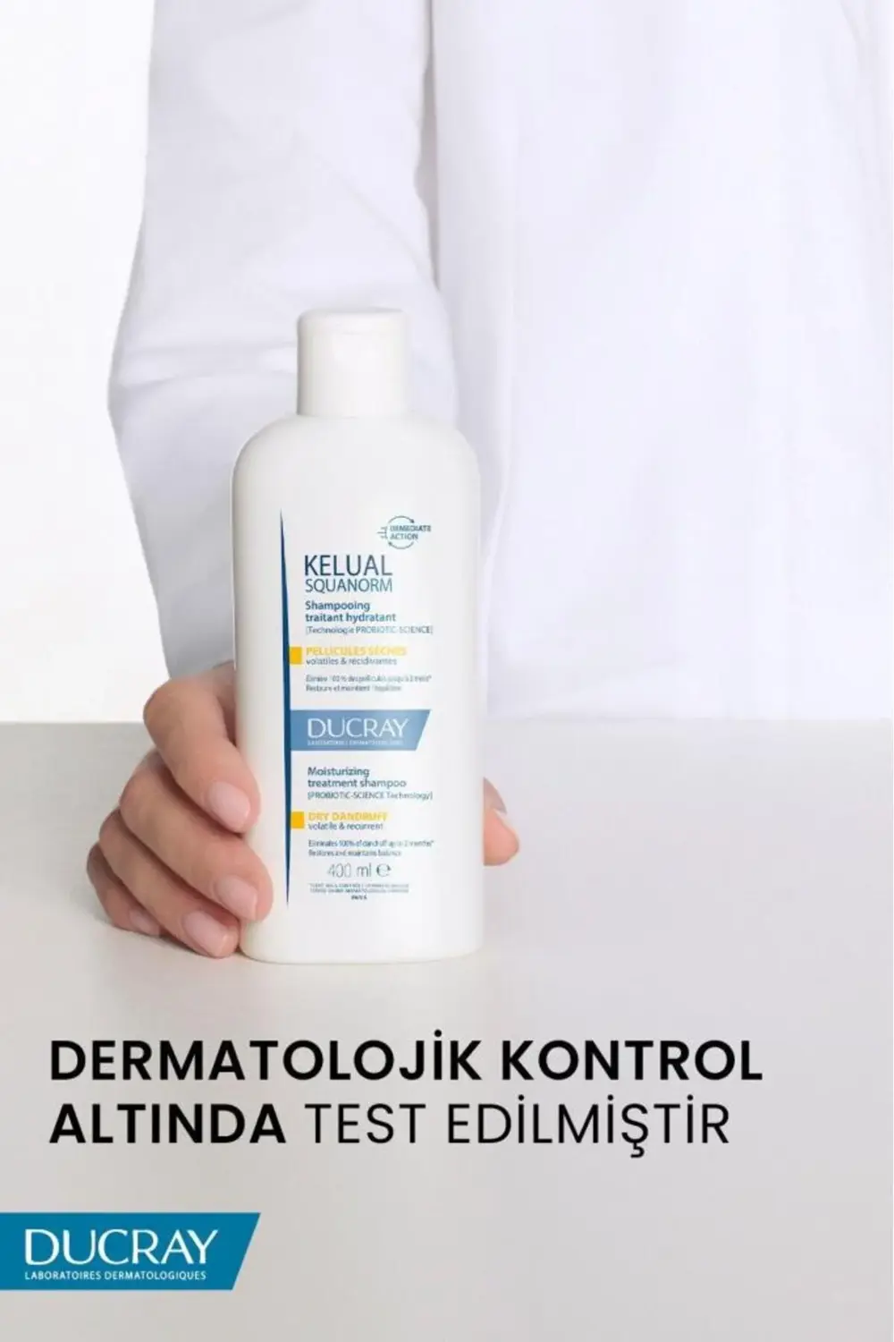 Kelual Squanorm Kuru Saçlar İçin Nemlendirici Etkili Kepek Şampua