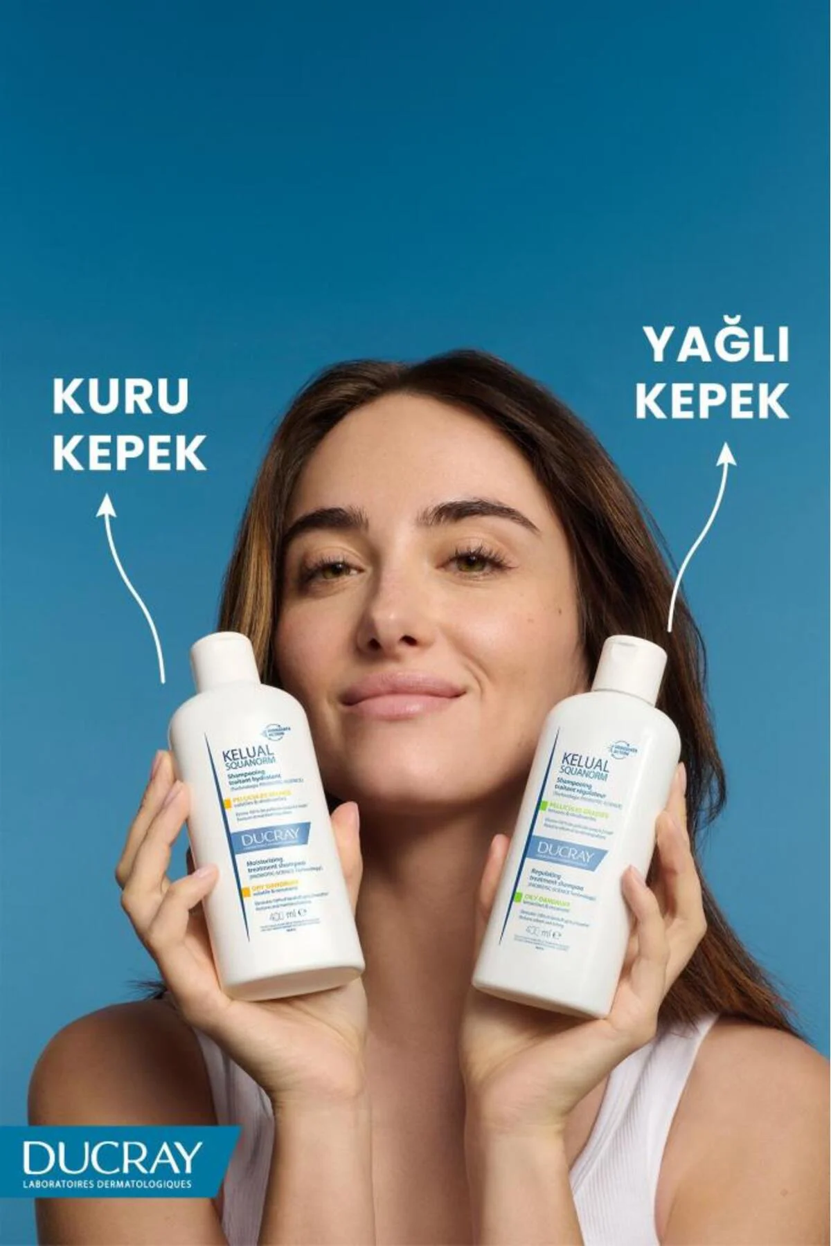 Kelual Squanorm Kuru Saçlar için Kepek Karşıtı Şampuan 400 ml