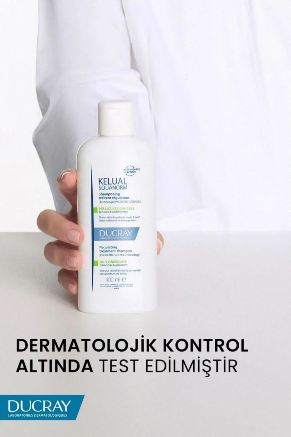 Kelual Squanorm Yağlı Saçlar için Arındırıcı Etkili Kepek Karşıtı