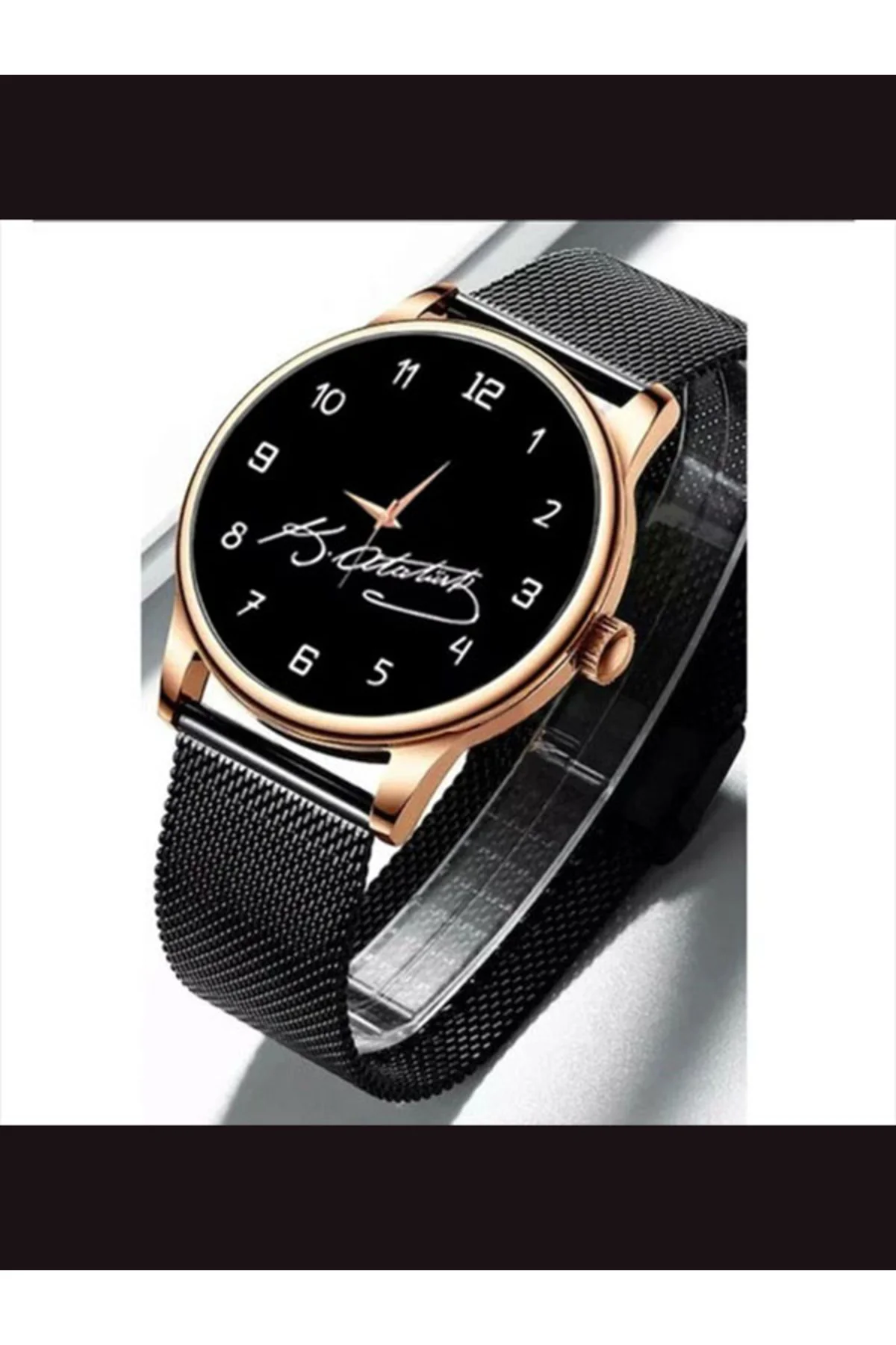 Kemal Atatürk Imzalı Erkek Kol Saati Hediyelik