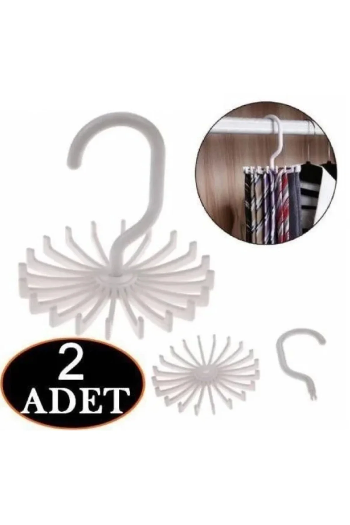 Kemer Askısı 20 Kancalı 2 ADET Kemer Askısı 20 Kancalı 2 ADET