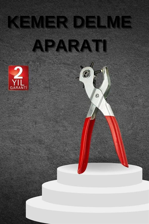 Kemer Delme Pensesi - Paslanmaz Çelik 6 Başlıklı Delik Açma Zımbası Fiyatı, Yorumları ve Özellikleri