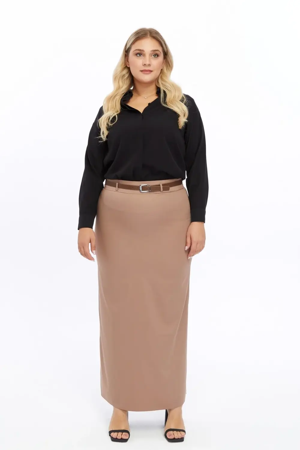 Apsen Kemerli Büyük Beden Etek 1580/100 Bt