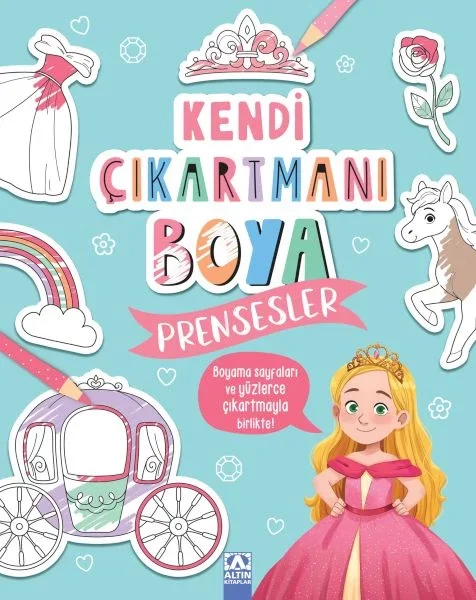 Kendi Çıkartmanı Boya - Prensesler Fiyatı, Yorumları ve Özellikleri