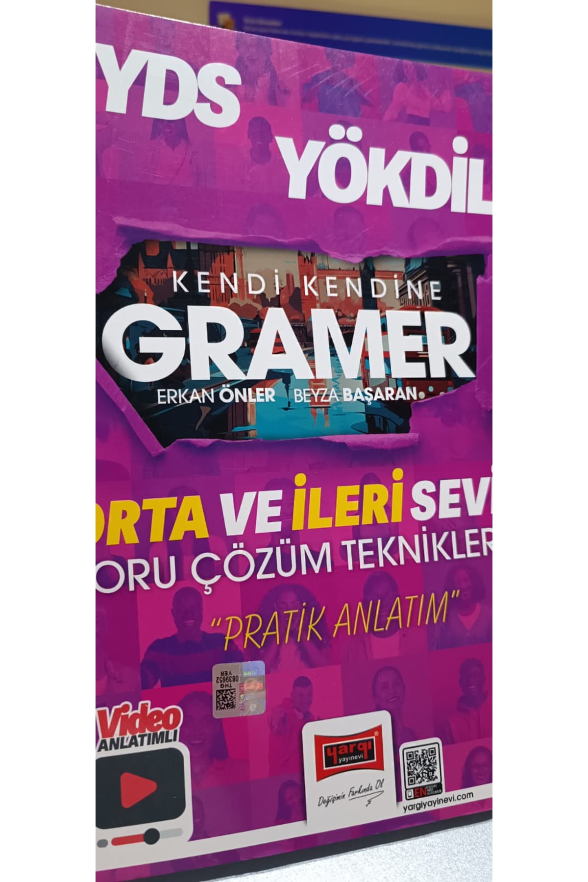 KENDİ KENDİNE GRAMER YDS-YÖKDİL-YDT(VİDEO ANLATIMLI SON BASKI) KENDİ KENDİNE GRAMER YDS-YÖKDİL-YDT(VİDEO ANLATIMLI SON BASKI)
