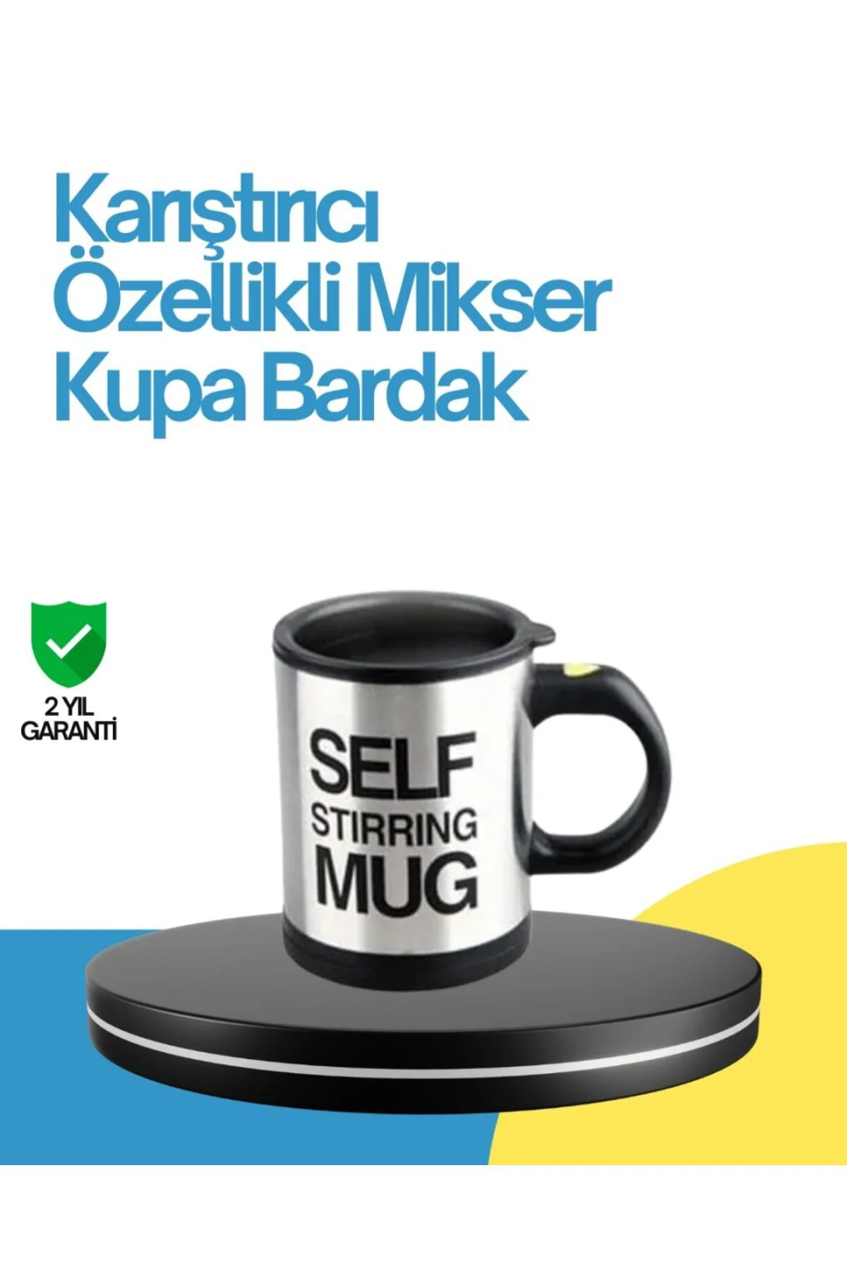 Kendi Kendini Karıştıran Termos Kupa – Pratik, Güçlü Motorlu Ve T