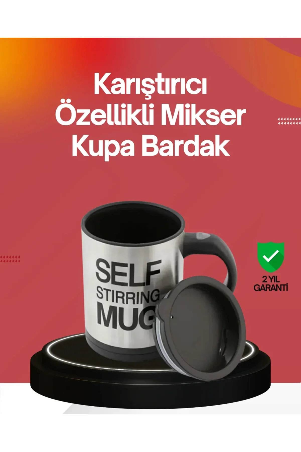 Kendi Kendini Karıştıran Termos Kupa | Güçlü Motor ve Çift Katmanlı Isı Koruma Kendi Kendini Karıştıran Termos Kupa | Güçlü Motor ve Çift Katmanlı Isı Koruma