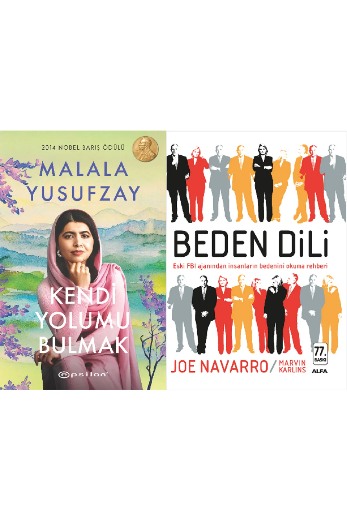 Kendi Yolumu Bulmak + Beden Dili 2 Kitap Set