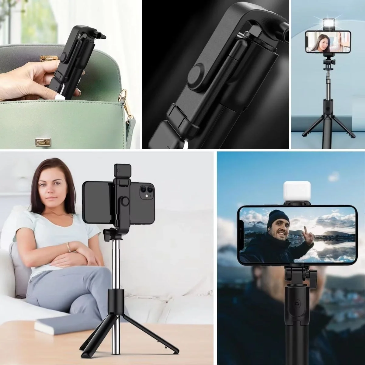 Kendiliğinden Led Işıklı Kumandalı Uzayabilen Selfie Çubuğu,masa Üstü Tripod Bx40 Fiyatı, Yorumları ve Özellikleri