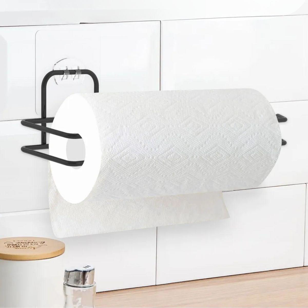 Kendiliğinden Yapışkanlı Krom Paslanmaz Metal Havlu Kağıtlık Apar Kendiliğinden Yapışkanlı Krom Paslanmaz Metal Havlu Kağıtlık Apar
