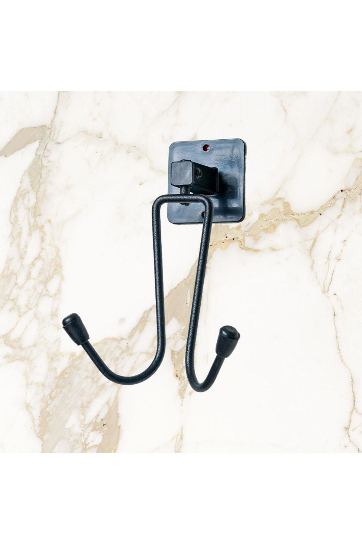 Ok Aksesuar Kendiliğinden Yapışkanlı Siyah Paslanmaz Metal Bornoz Ve Havlu As Ok Aksesuar Kendiliğinden Yapışkanlı Siyah Paslanmaz Metal Bornoz Ve Havlu As